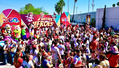 Con diversión y una explosión de colores, pequeños celebran su día con “Nuestros Héroes 2024” en la Laguna