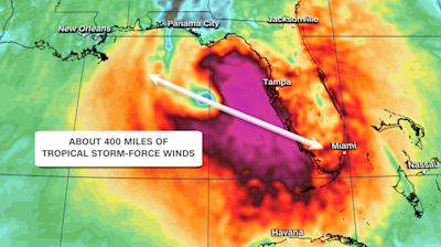 Evacuations begin in Florida as the state faces a major hurricane strike from Helene