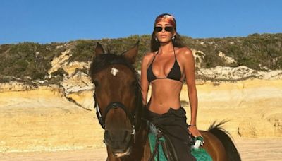 Dustin Johnson’s Wife, Paulina Gretzky, Turns Heads With Horseback Photoshoot