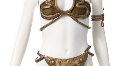 Carrie Fisher's 'Star Wars' gold bikini auctioned for $175,000