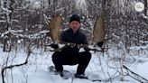 Rare footage: Drone captures moose shedding both antlers. Why do moose antlers fall off?