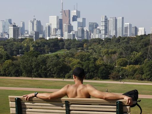 A week of hot, sunny weather is in the forecast for Toronto