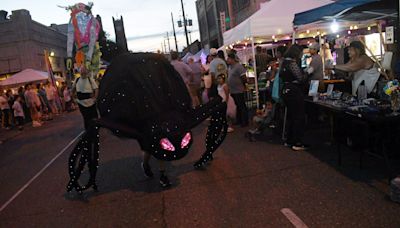 Alexandria Museum of Art's Luminary Procession lights up Alex River Fete