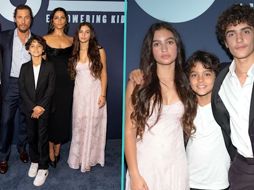 Matthew McConaughey & Camila Alves’ 3 Kids Join Them In Rare Red Carpet Appearance | Access