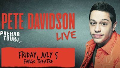 Jade Presents announces Pete Davidson to perform at the Fargo Theater