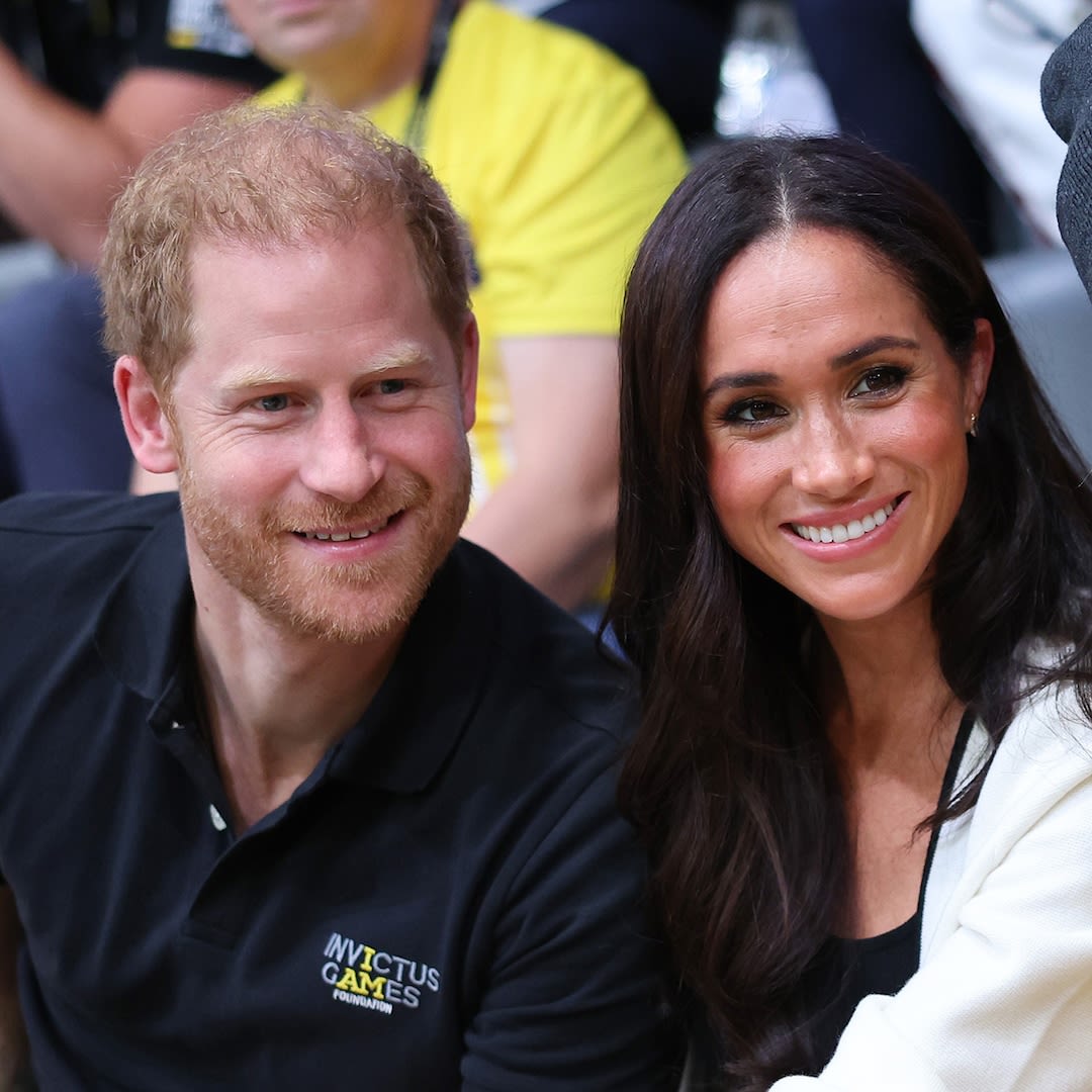 Why Meghan Markle Won’t Be Joining Prince Harry for His Return to the U.K. - E! Online