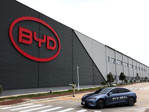 China's BYD widens EV lead over Tesla in Singapore, Southeast Asia, data shows