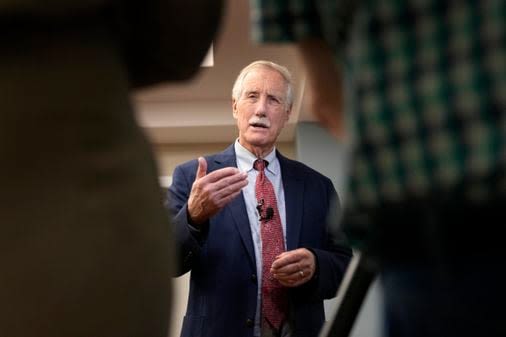 Maine Senator Angus King ‘concerned’ about Biden, but stops short of calling for president to drop out - The Boston Globe