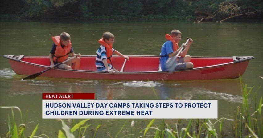 Camps take precautions amidst brutal heat and humidity