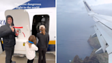 Family's saga after flight diverted over dangerous landing goes viral