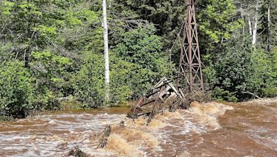 7 inches of rain up north. Flood warnings continue