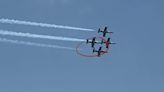 2 fighter jets clip wings during Fort Lauderdale Air Show in Florida