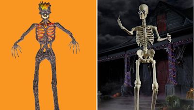 The Home Depot's Newest Giant Skeleton Has a Moving Head to Go with Its Creepy Animated Eyes