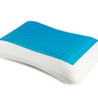 Made of viscoelastic foam that conforms to the shape of your head and neck Provides support and pressure relief Helps alleviate neck and shoulder pain Ideal for side and back sleepers