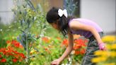 Kids at Magnolia Science Academy made gardens and planter boxes for Earth Day