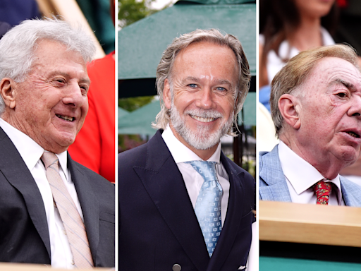 From Dustin Hoffman to Marcus Wareing: Who’s who in the Royal Box on Wimbledon day five?