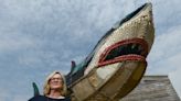 'It's like a treasure hunt' Artist shows us how new shark statue in Provincetown was made