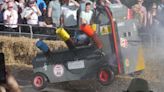 I visited the world's cheapest race, where homemade carts take on London hill