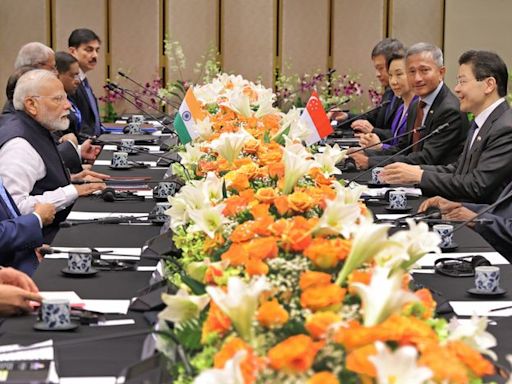 Leaders of India and Singapore sign deal to cooperate on semiconductors