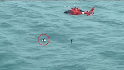 Man Rescued Floating on Cooler Miles Offshore After Hurricane Milton