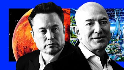 We put Elon Musk's dream to colonize Mars up against Jeff Bezos' vision of living in space — and one is more realistic