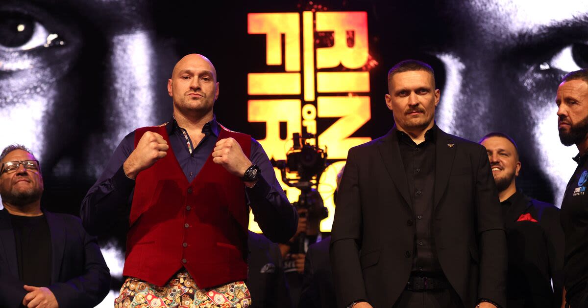 Tyson Fury and Oleskandr Usyk told their fight will have controversial ending