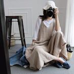 [CW．貓咪走路]韓版寬鬆棉麻洋裝(KDD-7329)