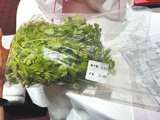 北市16件蔬果農藥超標 名店在列