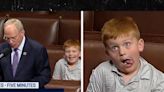 Congressman John Rose's Son Steals Show With Silly Faces At House Speech