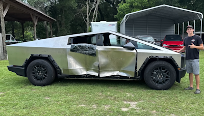 Fixing a totaled Tesla Cybertruck isn't worth it