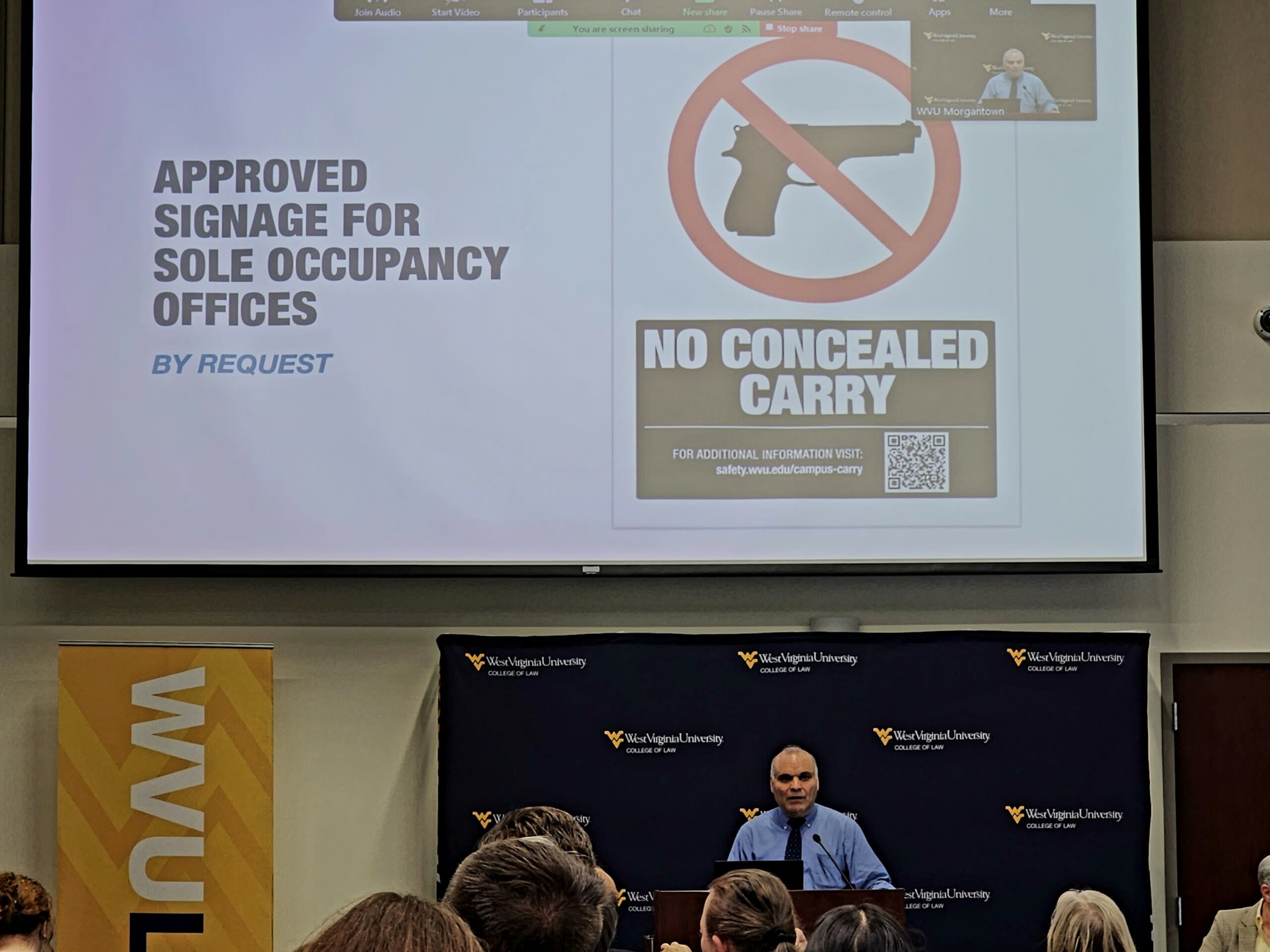 WVU's Faculty Senate approves Campus Carry statement for faculty members - WV MetroNews