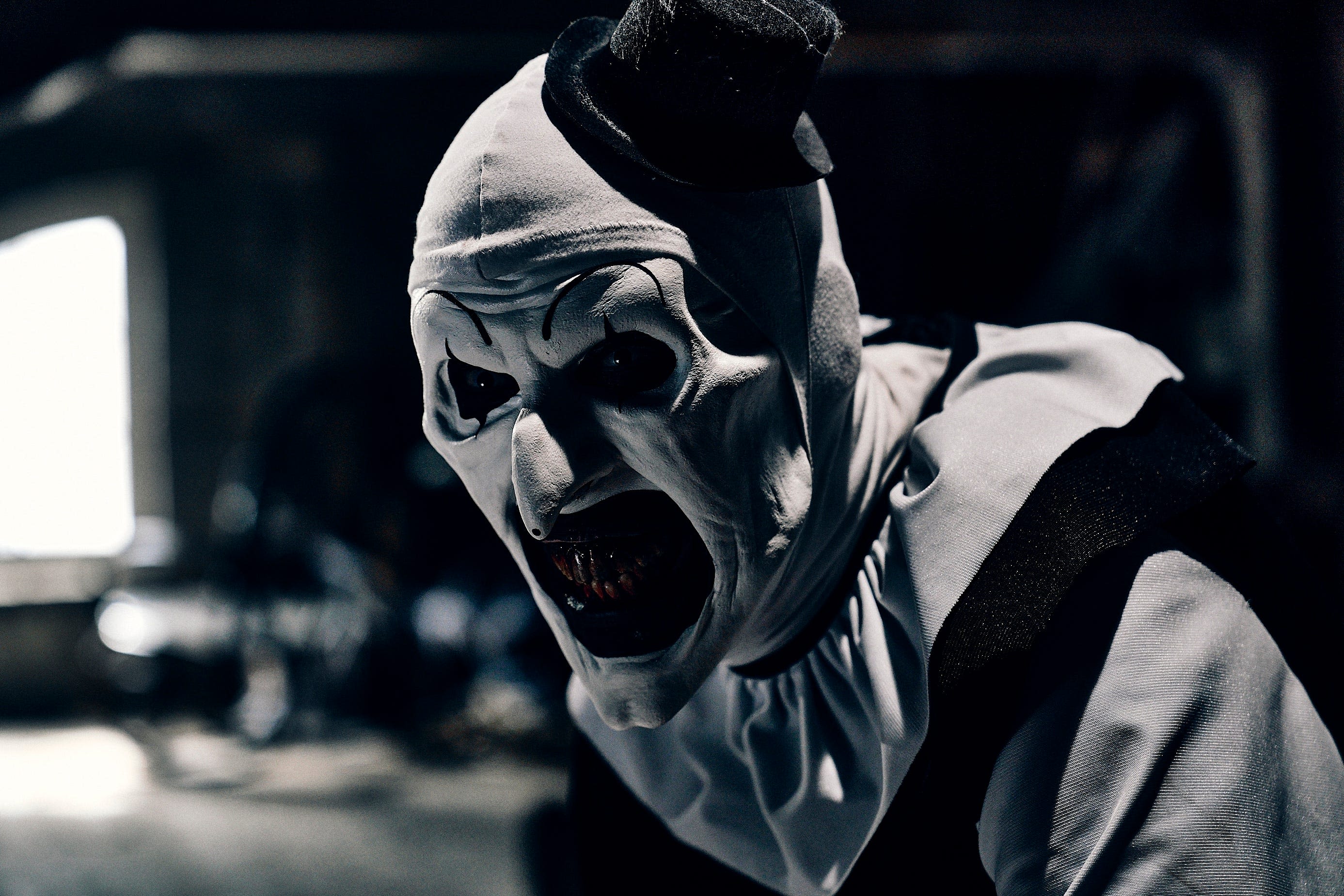See exclusive new images of Art the Clown in gory Christmas horror movie 'Terrifier 3'