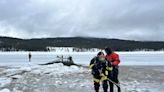 Chair found next to hole on frozen lake leads to ice fisherman’s body, Oregon cops say