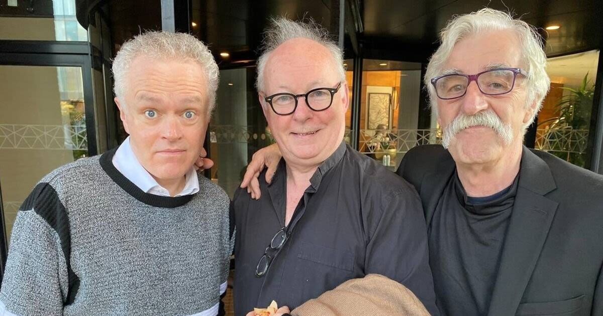 Father Ted fans can't believe their eyes as cast reunite after almost 30 years