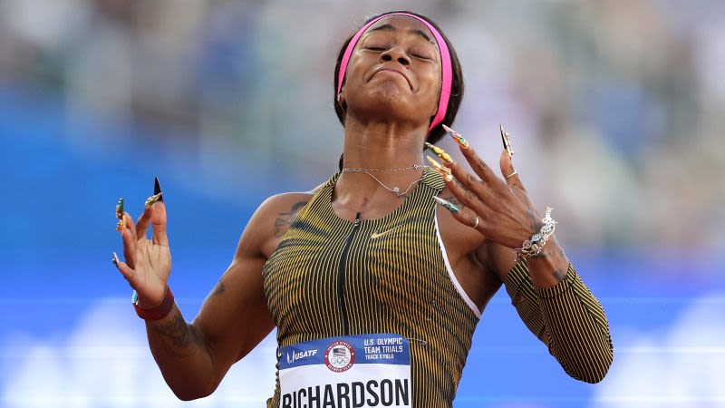 Sha’Carri Richardson wins 100-meter final to qualify for 2024 Paris Olympics | CNN