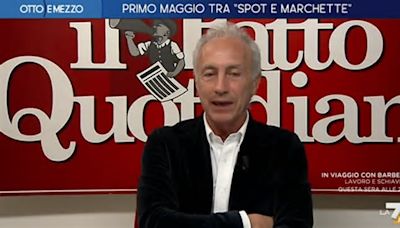 Travaglio a La7: “Da Meloni tripla truffa elettorale, chi vota viene trattato come baluba con l’anello al naso. Mi auguro che si ribelli”