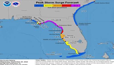 Tropical storm Helene strengthens as hurricane threatening U.S. Florida