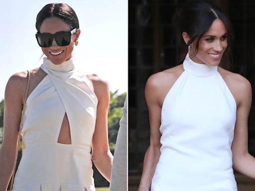 Meghan Markle s Polo Dress Called Back to Her Royal Wedding Look — and Its Name Might Have a Tie to Prince Harry!