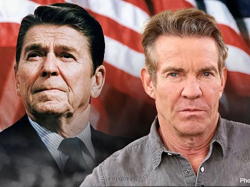 Dennis Quaid praises ‘bada--’ Ronald Reagan as favorite president, sees parallels to today’s struggles