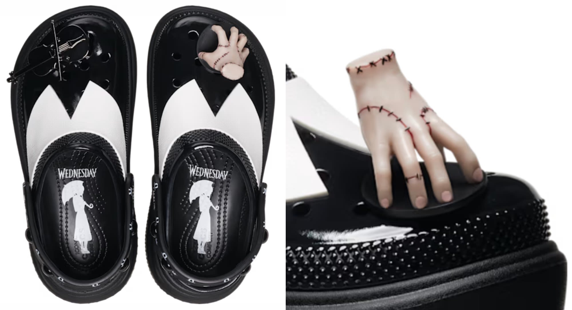 Crocs Joins the Addams Family With New ‘Wednesday’ Inspired Stomp Clog