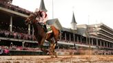 Filly Thorpedo Anna goes wire to wire to dominate soggy 150th Kentucky Oaks at Churchill Downs