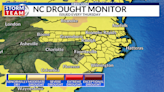 Drought conditions developing quickly in the Carolinas