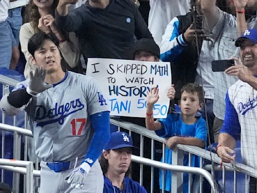 MLB／史上最偉大表現雙冠王穩了 大谷全壘打有機會超越賈吉