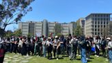 UC San Diego students walk out of class as part of pro-Palestinian protests