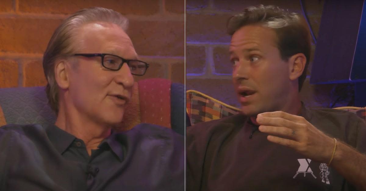 Bill Maher Slammed for Talking the 'Entire Time' During Armie Hammer Interview: 'Let Your Guests Speak!'