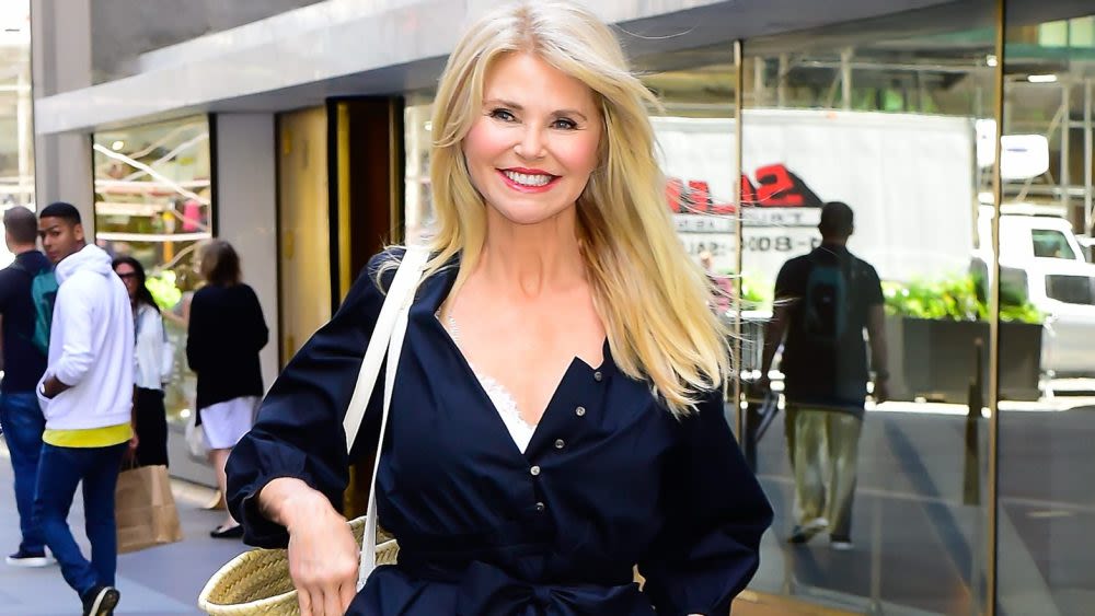 Christie Brinkley Reveals Tips for Channeling Hamptons Style, Debuts Shirtdress From Her New Hamptons-inspired Clothing Line TwrHll on...