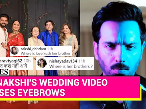 Sonakshi's Wedding Video Sparks Online Debate Over Brother's Presence. Details Inside | Etimes - Times of India Videos