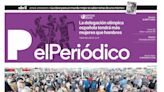 La portada de EL PERIÓDICO del 20 de julio de 2024