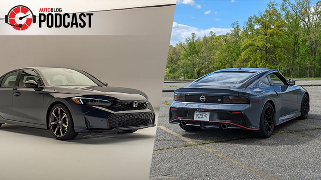 The Civic goes hybrid, driving the Nissan Z Nismo and more | Autoblog Podcast #833