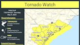 Weather alert: Beaufort, Jasper counties under tornado watch Thursday